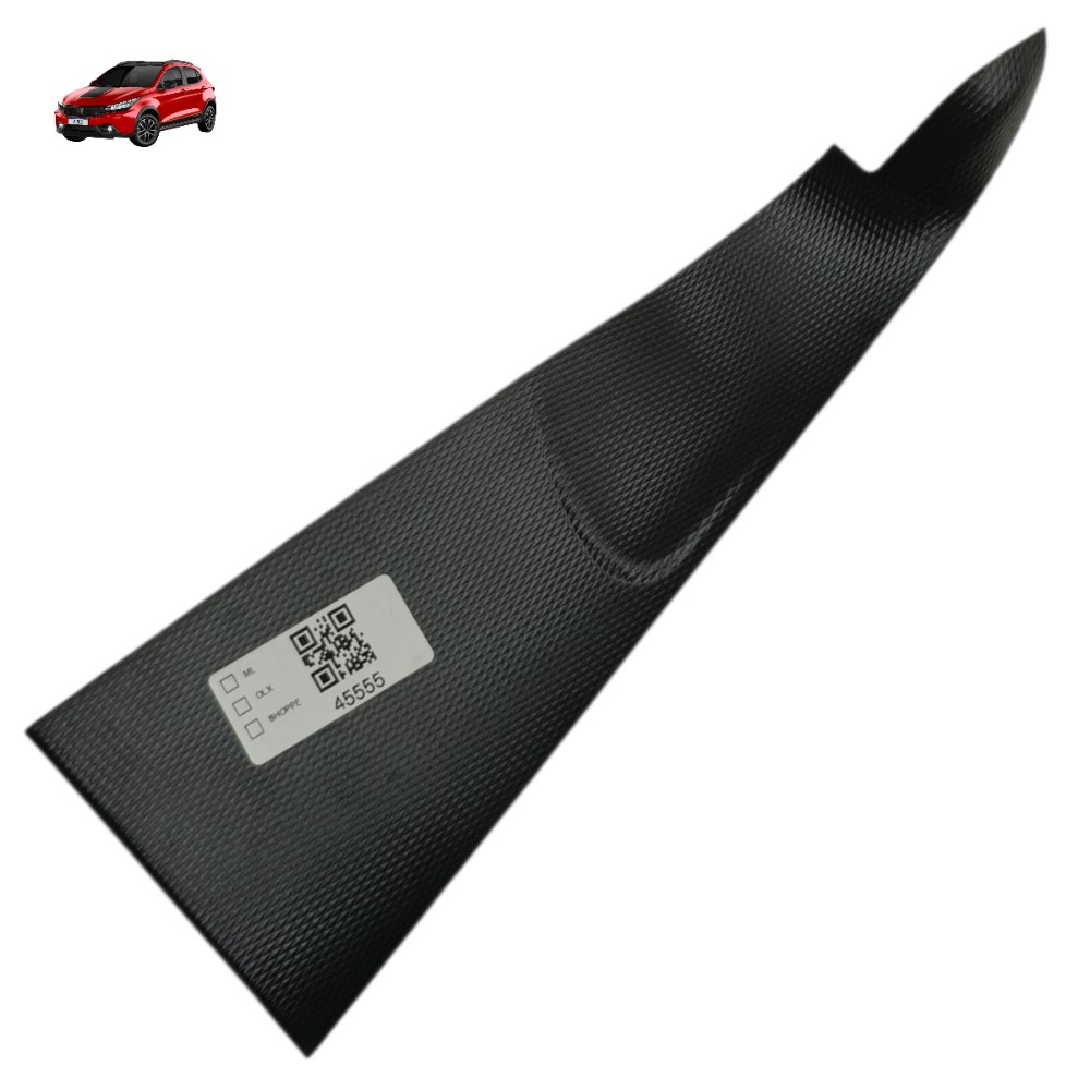 Moldura Maçaneta Interna Dianteira Esquerda Fiat Argo 2020 Preto 1
