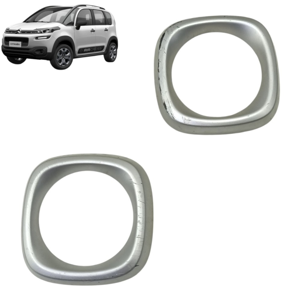 Par Moldura Difusor Ar Citroen Aircross 2016 2017 2018 2019