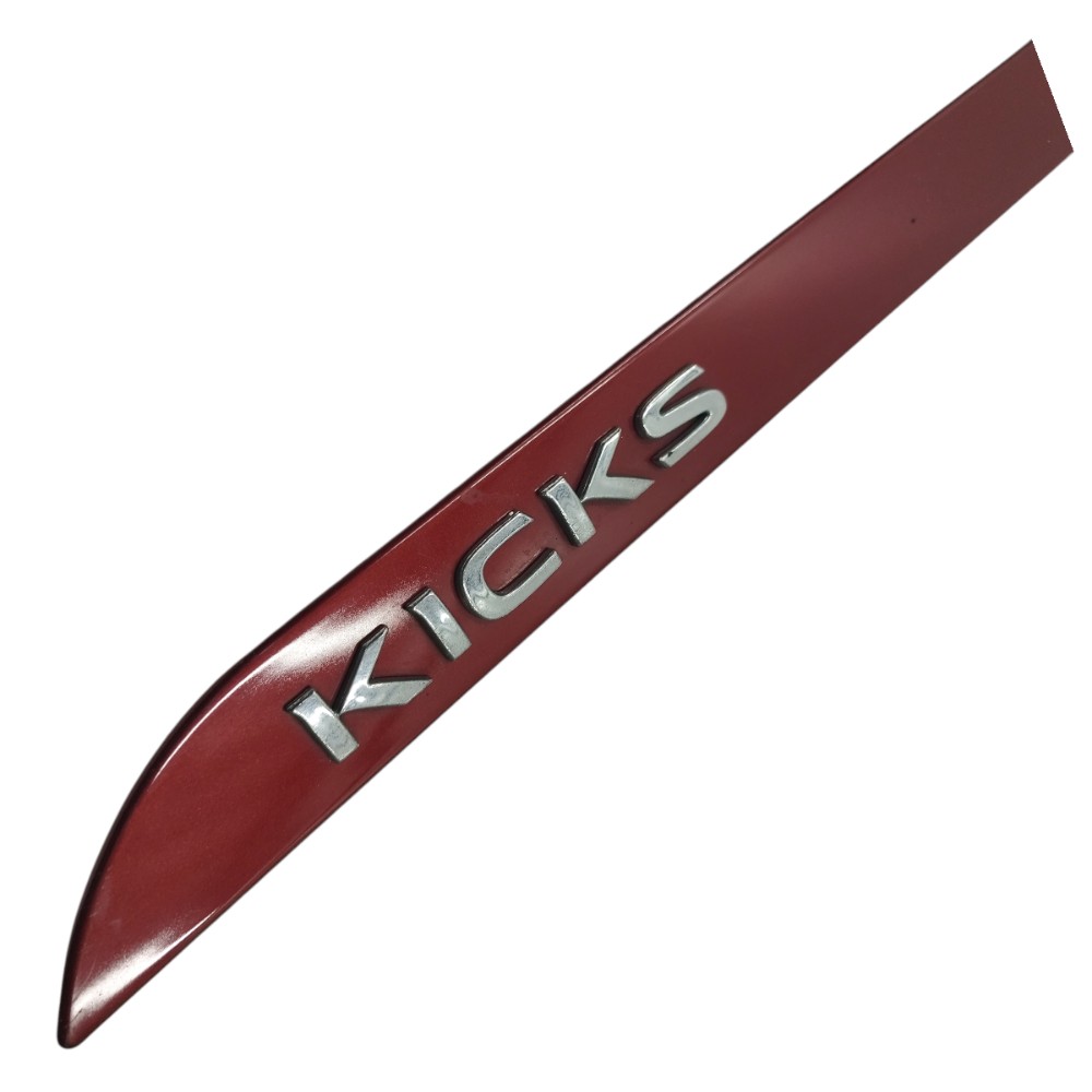 Friso aplique dianteiro esquerdo Nissan kicks 2020 2019 2018 2
