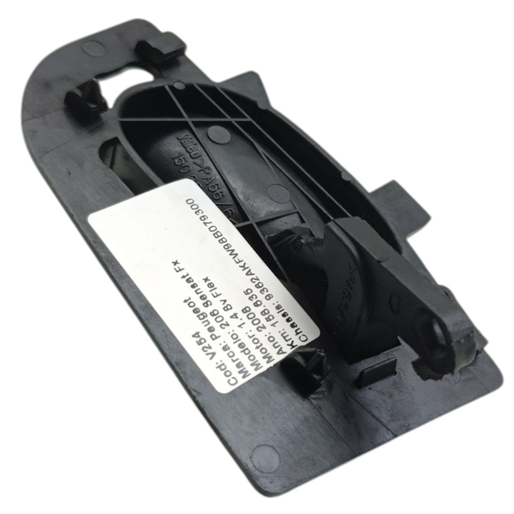Maçaneta Interna Porta Traseira Esquerda Peugeot 206 2008 09 4