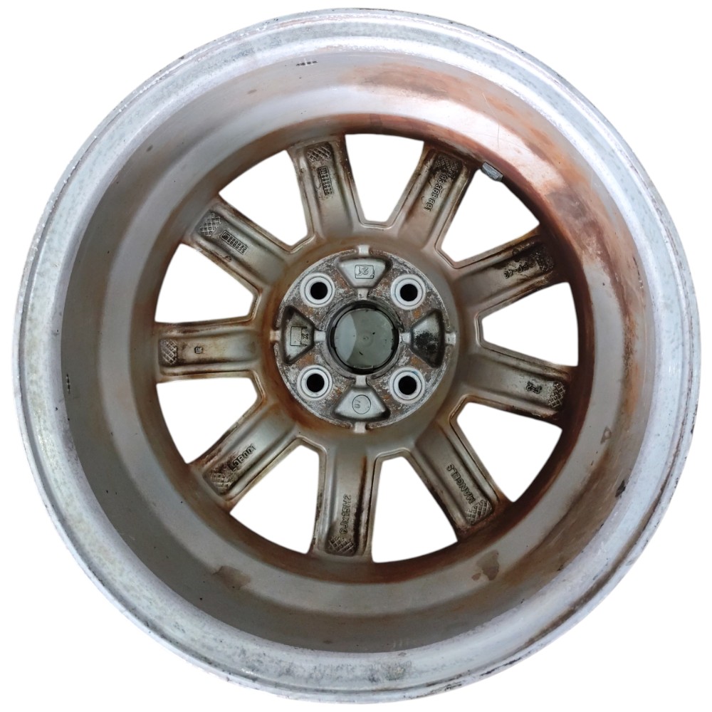 Roda Aro 15 Liga Leve 4×100 Gm Meriva Prisma Corsa Reformar Cinza 3