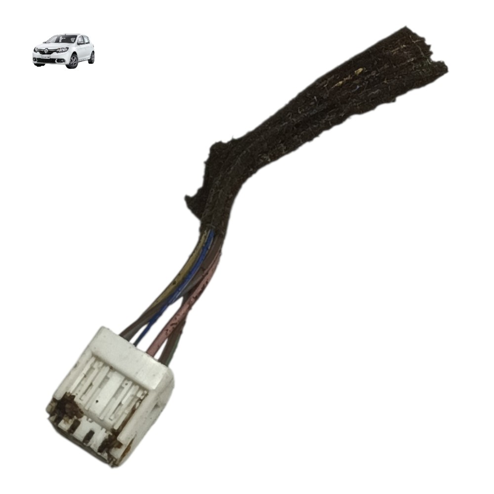 Plug Conector Botão Vidro Traseiro Renault Sandero 2016 2017 1