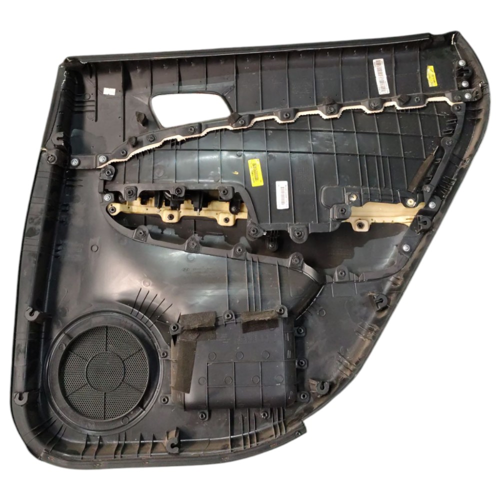 Forro Porta Traseira Esquerda Hyundai I30 2010 2011 2012 Preto 4