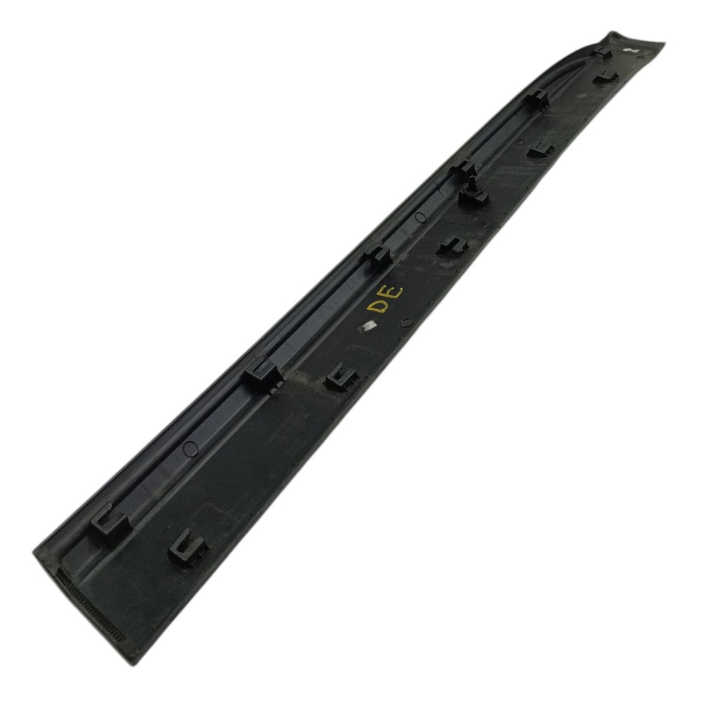 Borrachão Friso Porta Dianteira Esquerda Fiat Toro 2019 2020 Preto 4