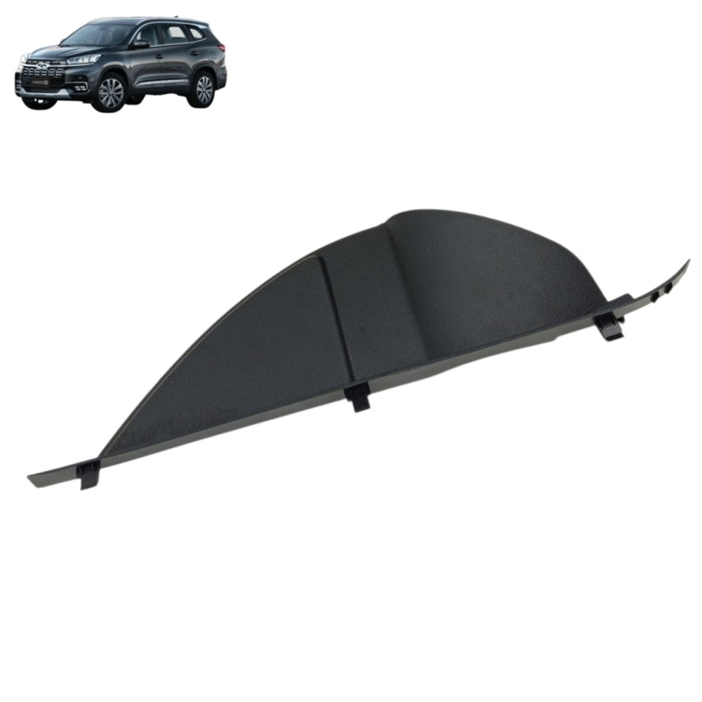 Acabamento Lateral Direito Painel Chery Tiggo 8 2024 2023 22 Preto Moldado