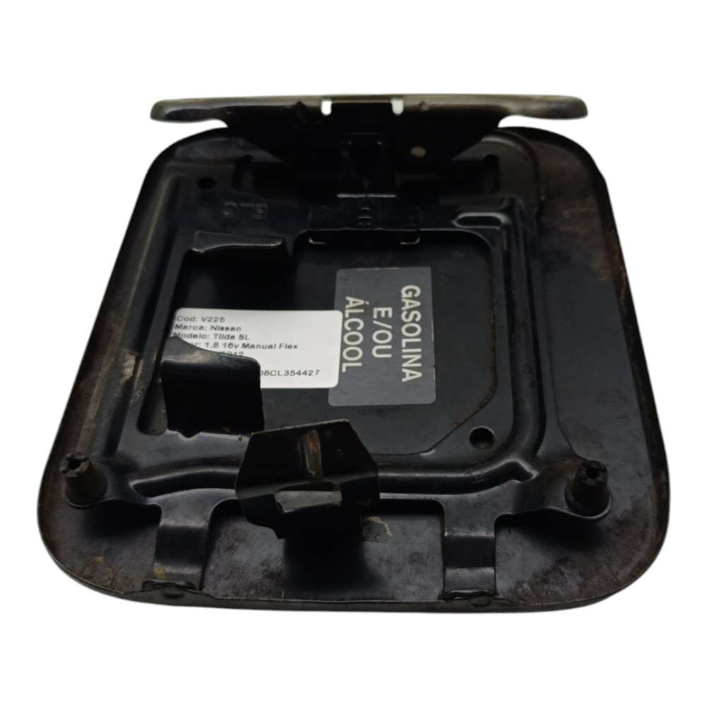 Portinhola Tanque Combustível Nissan Tiida 2010 2011 2012 Preto 2012 4