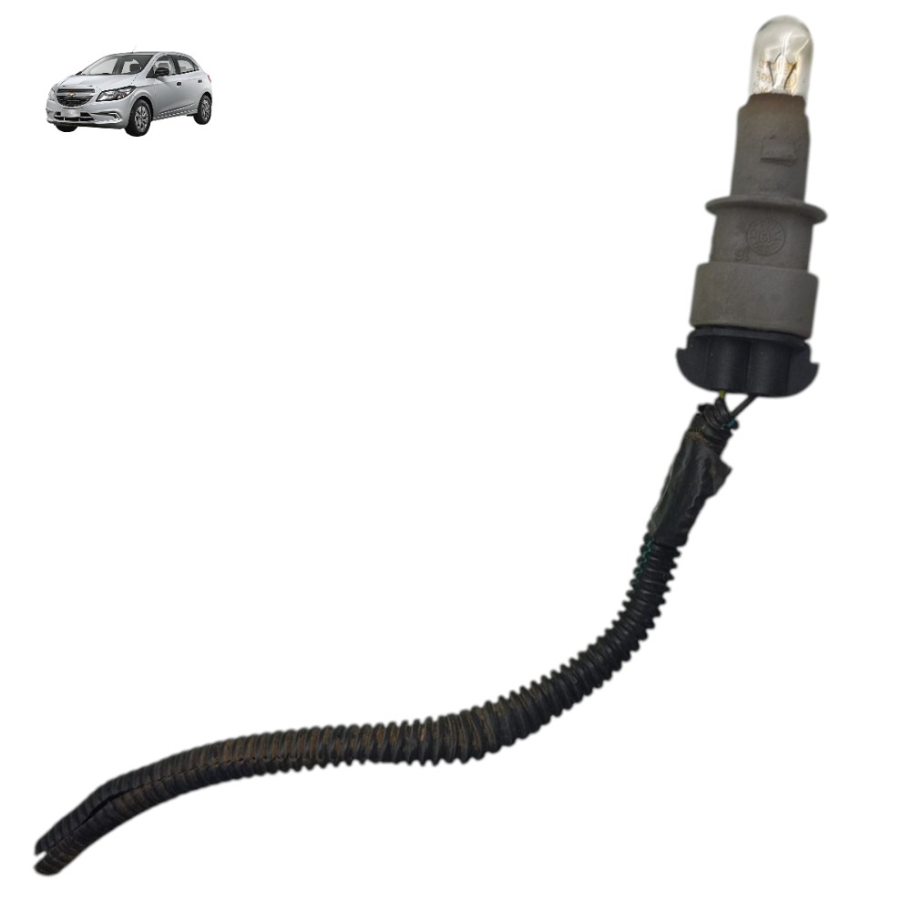 Plug Conector Luz Placa Gm Onix 2013 2014 2015 2016 A 2019 1
