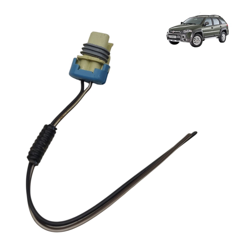 Plug conector compressor ar Fiat Palio Adventure 1.8 8v 2009 1