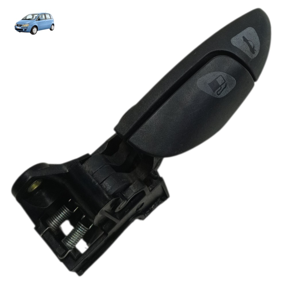 Puxador abertura portinhola tampa traseira fiat idea 2006 07