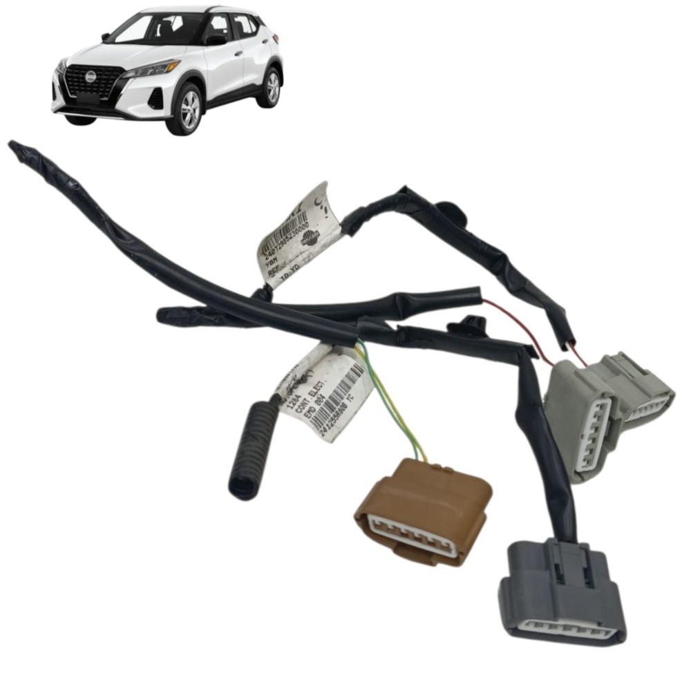 Jogo Plug Conector Fechadura Portas Nissan Kicks 2024 2023