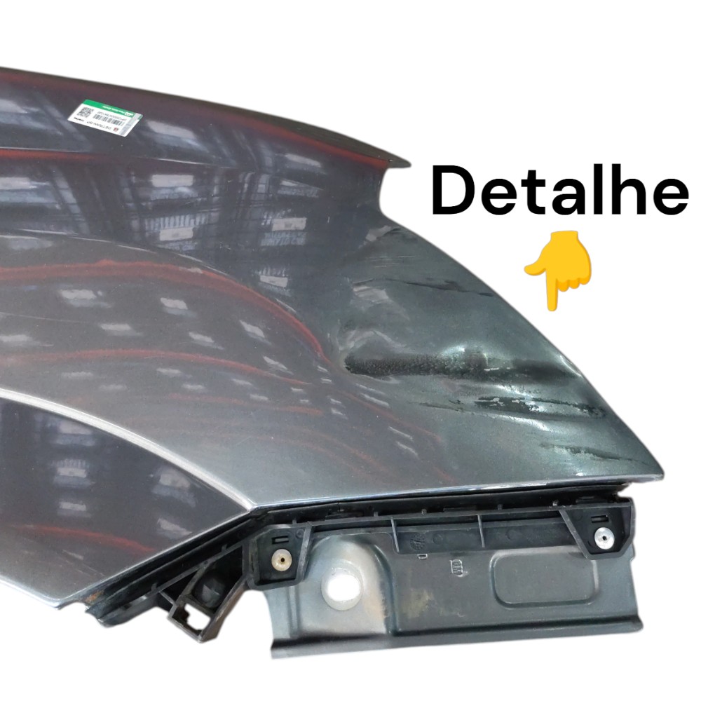 Paralama direito GM Meriva 2012 2011 2010 2009 2008 detalhe 5