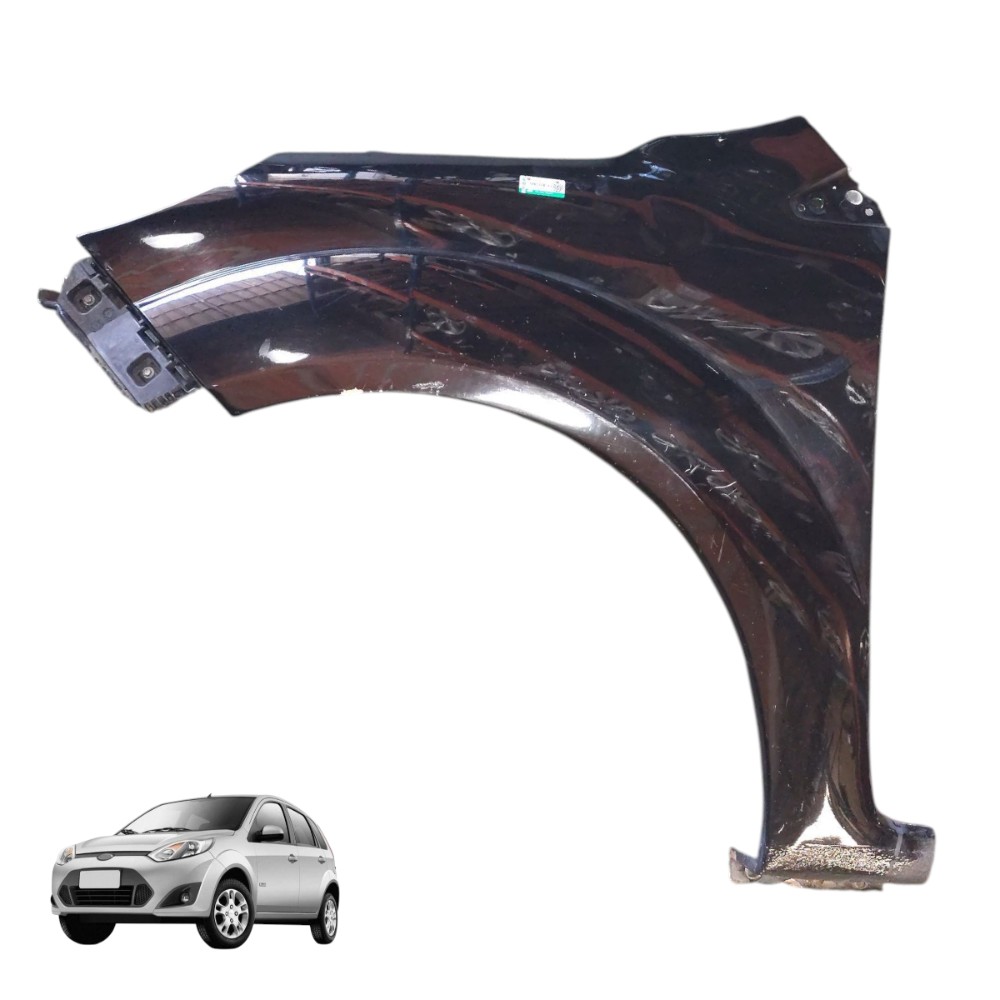 Paralama Esquerdo Ford Fiesta Hatch 2011 2012 2013 2014 1