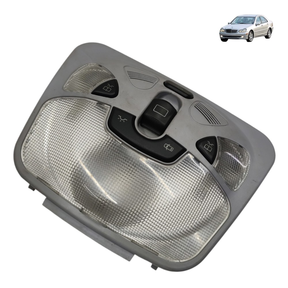 Luz comando teto cortesia Mercedes c230k 2003 2004 2005 2006