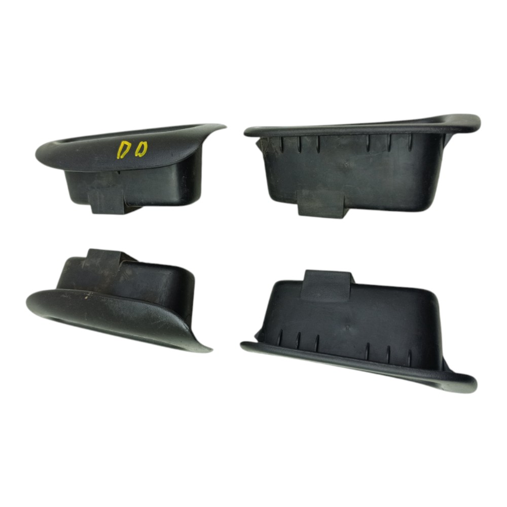 Kit Puxador Interno Porta Peugeot 206 2007 2008 2009 2010 Preto Dianteira/traseira 3