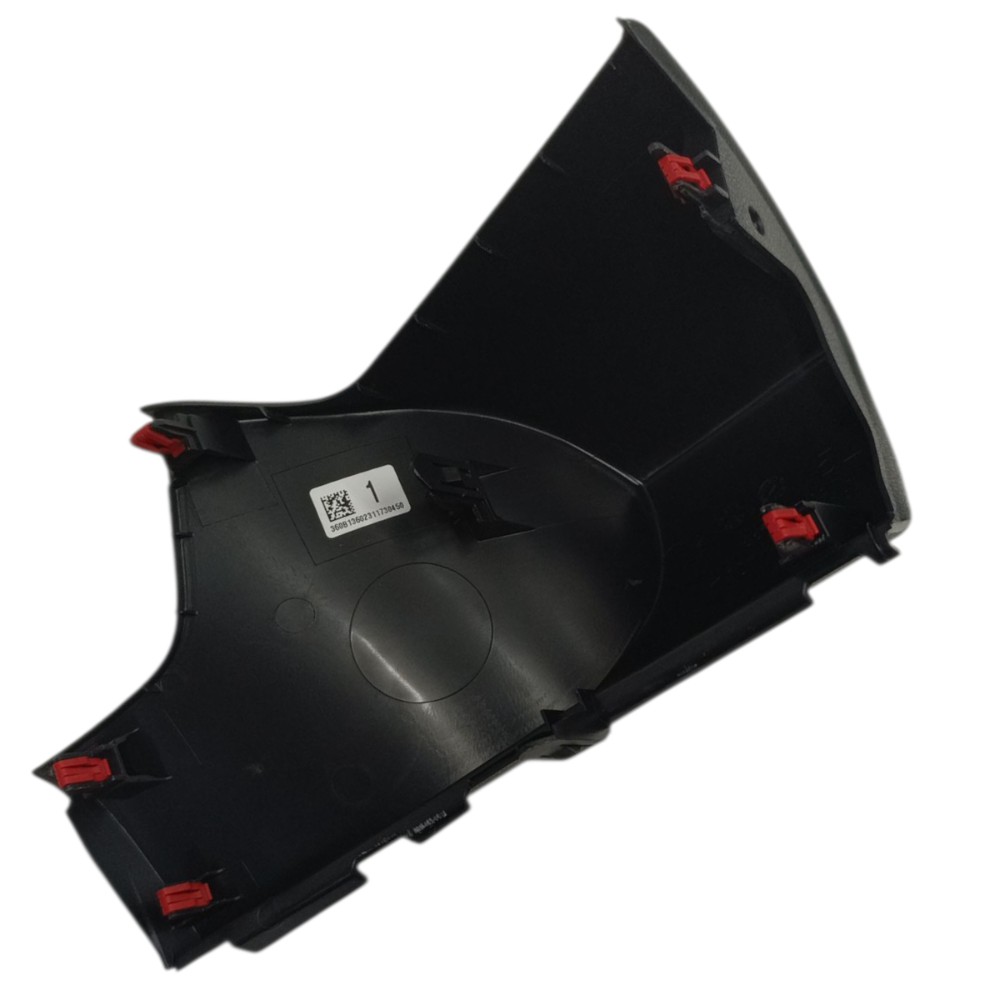Moldura Acabamento Esquerdo Painel Toyota Corolla 2022 2023 Preto Moldado 3