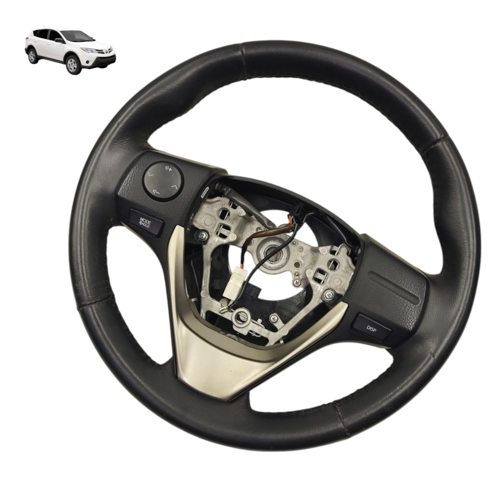 Volante Direção Com Comandos Toyota Rav4 2013 2014 2015 2016