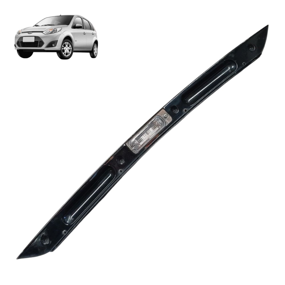 Friso Acabamento Tampa Traseira Ford Fiesta 2014 2013 2012 Preto 1