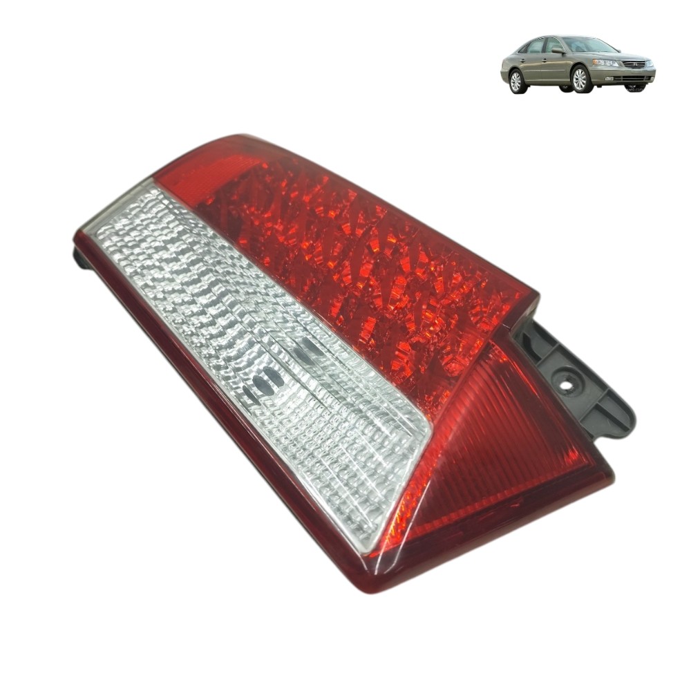 Lanterna Esquerda Tampa Porta Mala Hyundai Azera 2007 2008 Esquerdo/motorista Vermelho 1