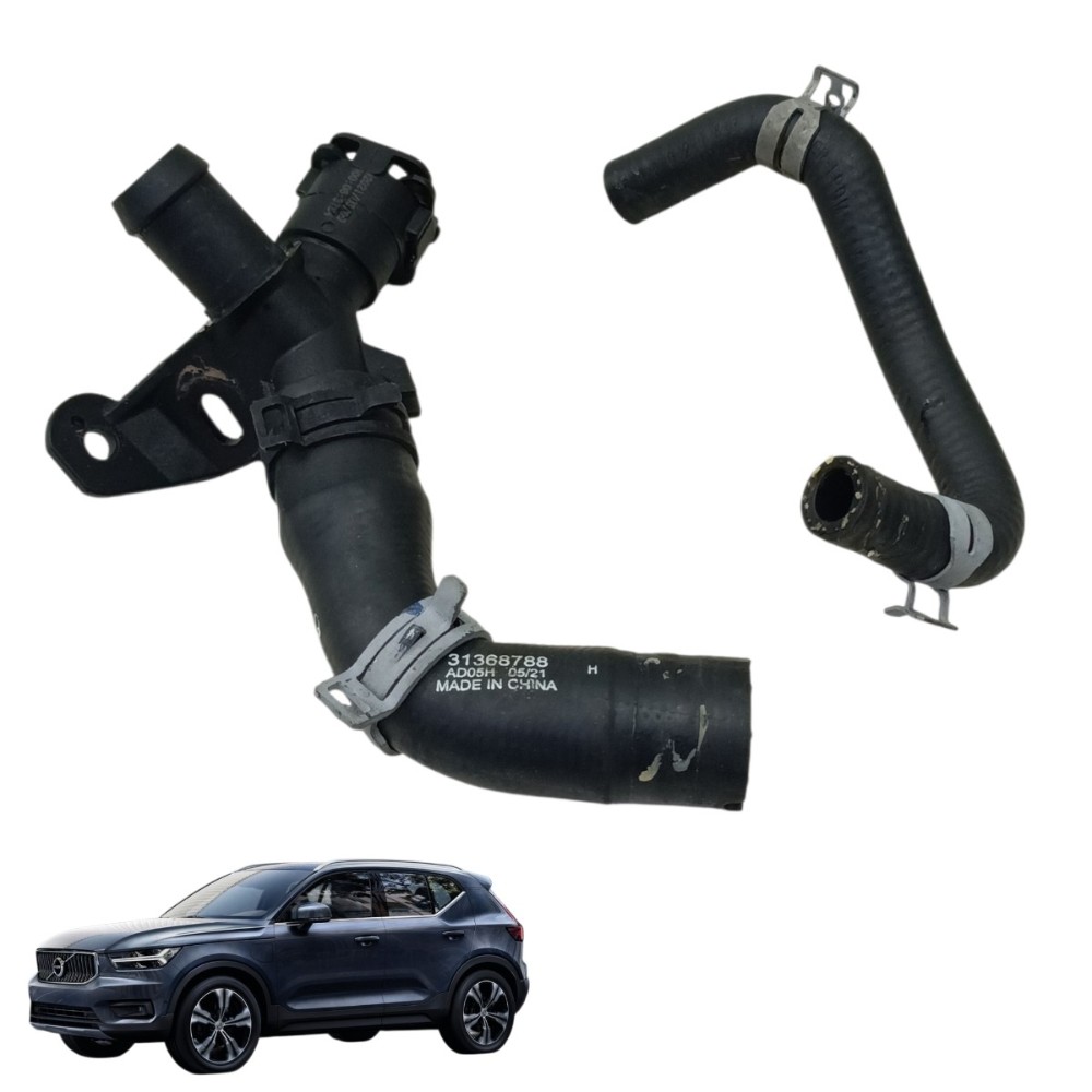 Par mangueira válvula termostática volvo xc40 1.5 2022 2021