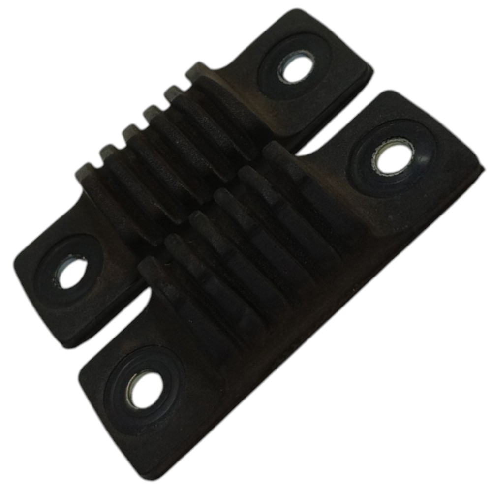 Par Batente Impacto Tampa Traseira Fiat Idea 2011 2012 2013 2
