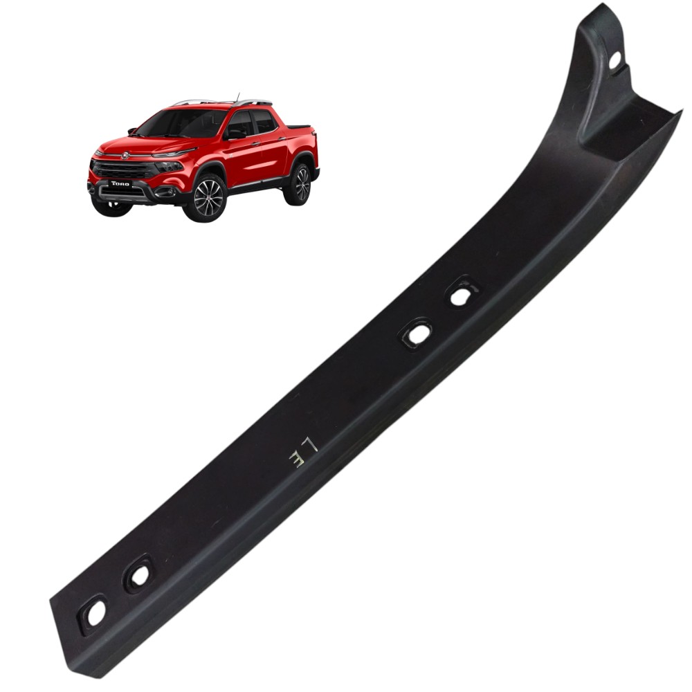 Acabamento lateral esquerdo caçamba Fiat toro 2021 2020 2019 1