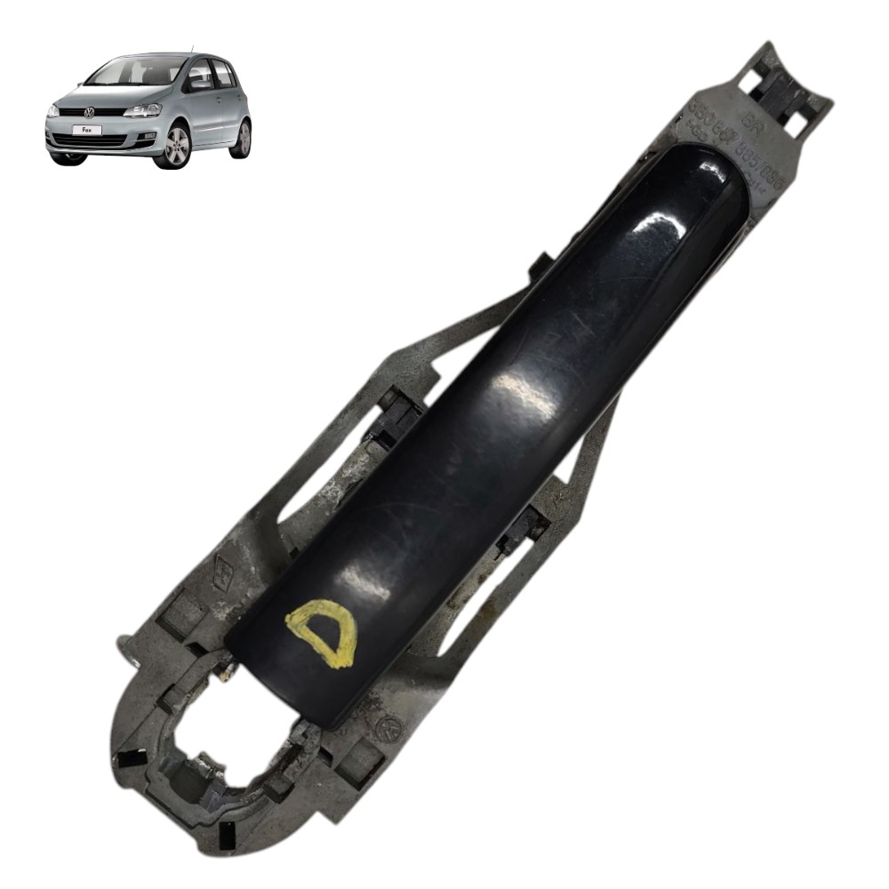 Maçaneta Externa Direita Vw Fox 2010 2009 2008 2007 2006 05 – Preto 1
