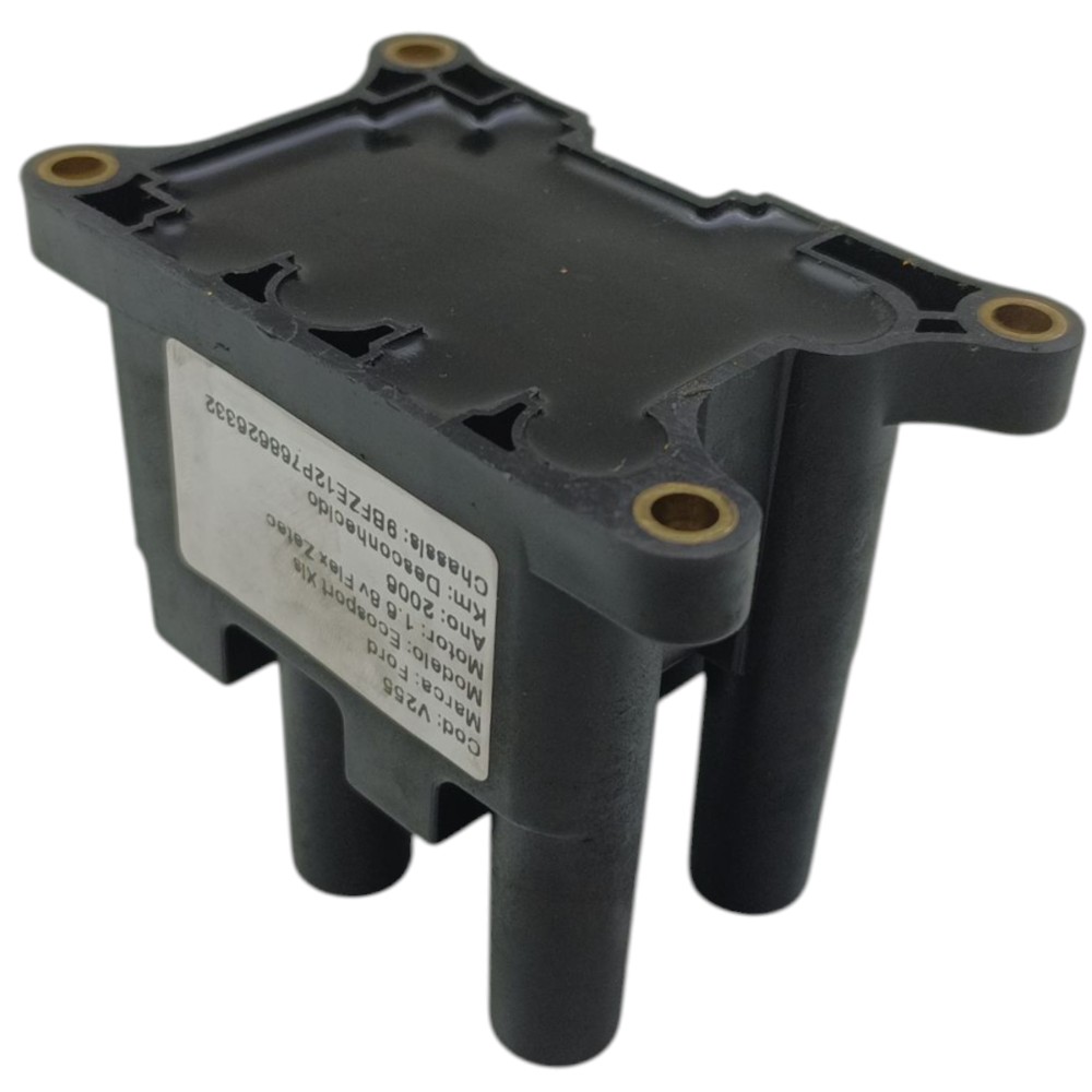 Bobina Ignição Ford Ecosport 1.6 Zetec 2006 2007 2008 2009 3