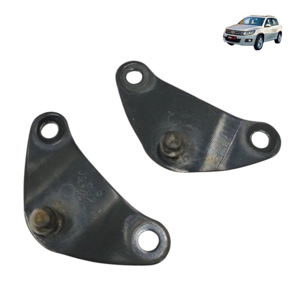 Par Suporte Amortecedor Tampa Traseira Vw Tiguan 2012 2013 1