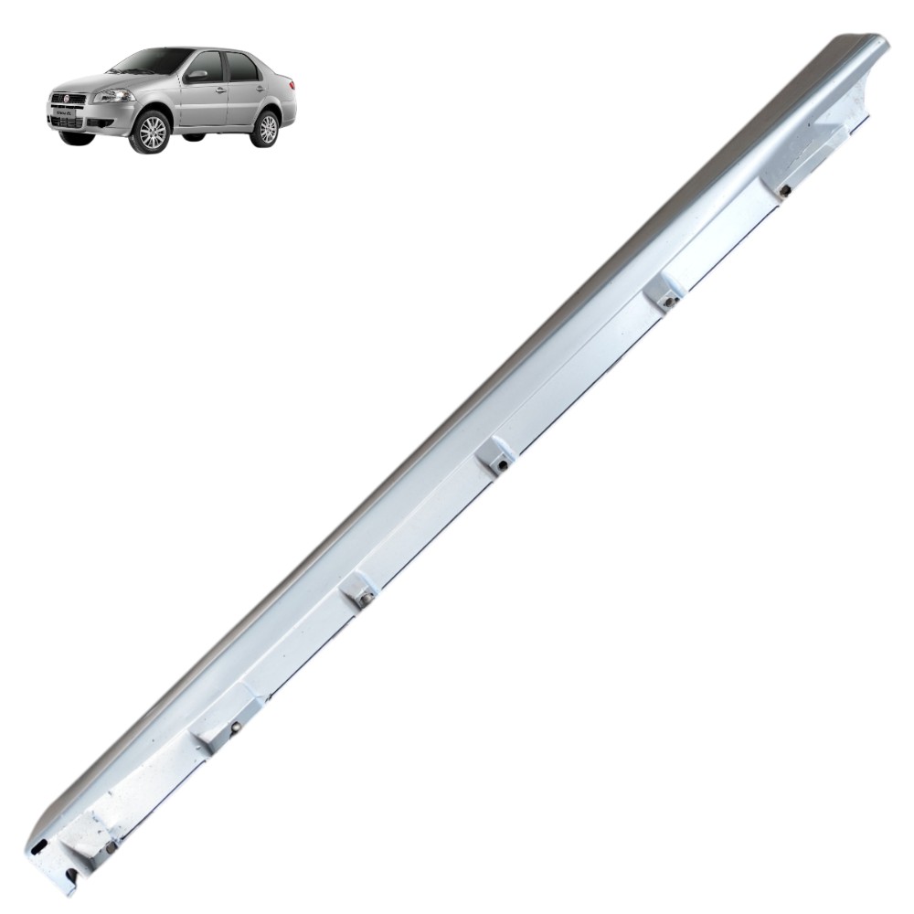 Spoiler saia lateral esquerda Fiat Siena 2008 2009 2010 2011