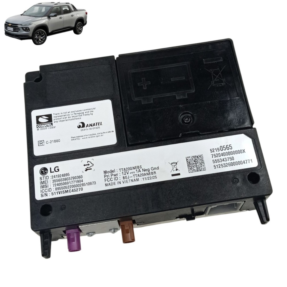 Módulo interface onstar gm montana tracker onix 2026 2025 24