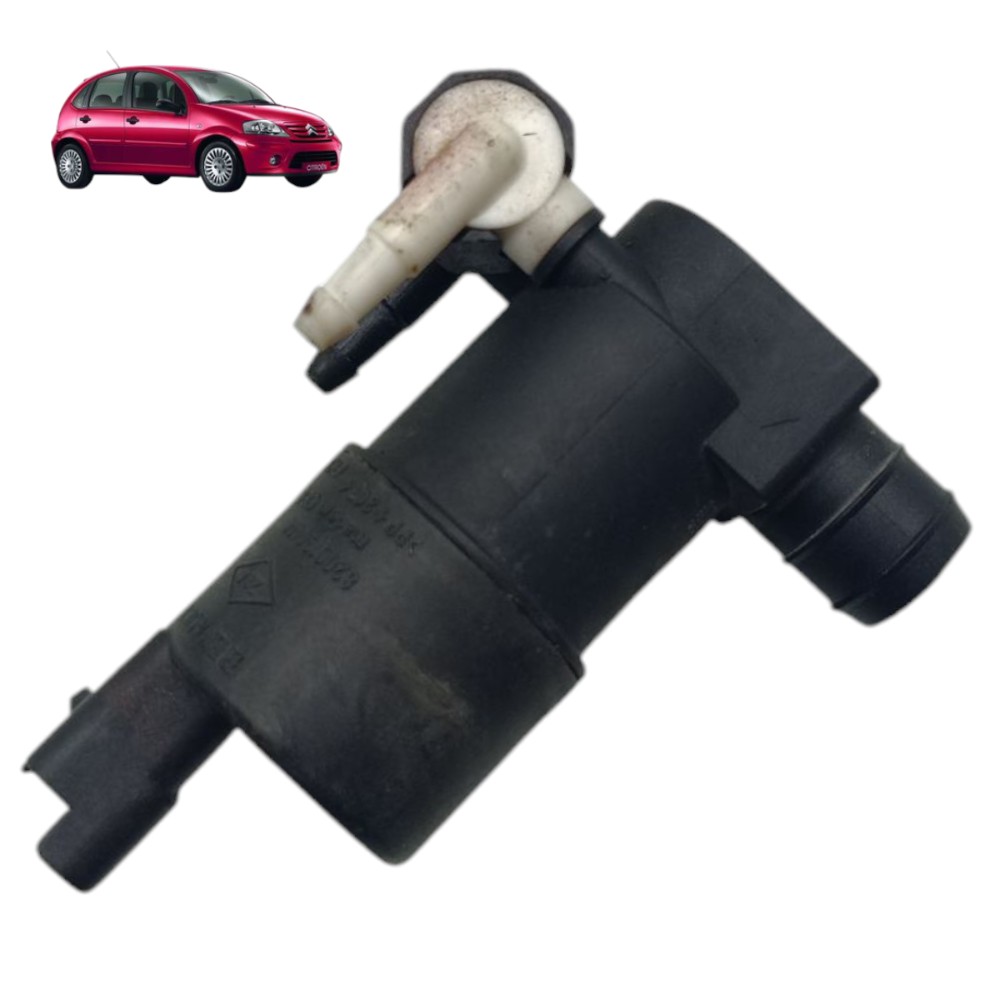 Motor Bomba Esguicho Parabrisa Citroen C3 2004 2005 2006 07 1