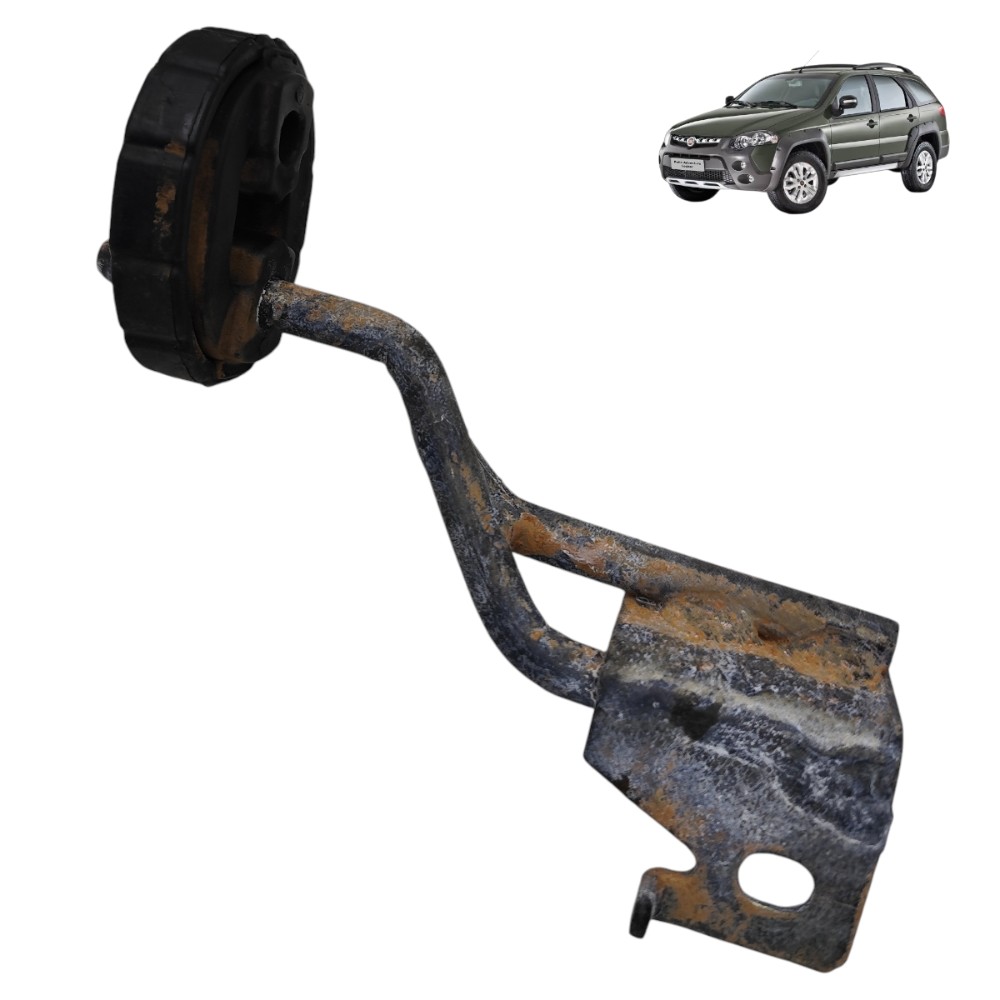 Suporte coxim escapamento Fiat Palio Adventure 1.8 2009 2010 1