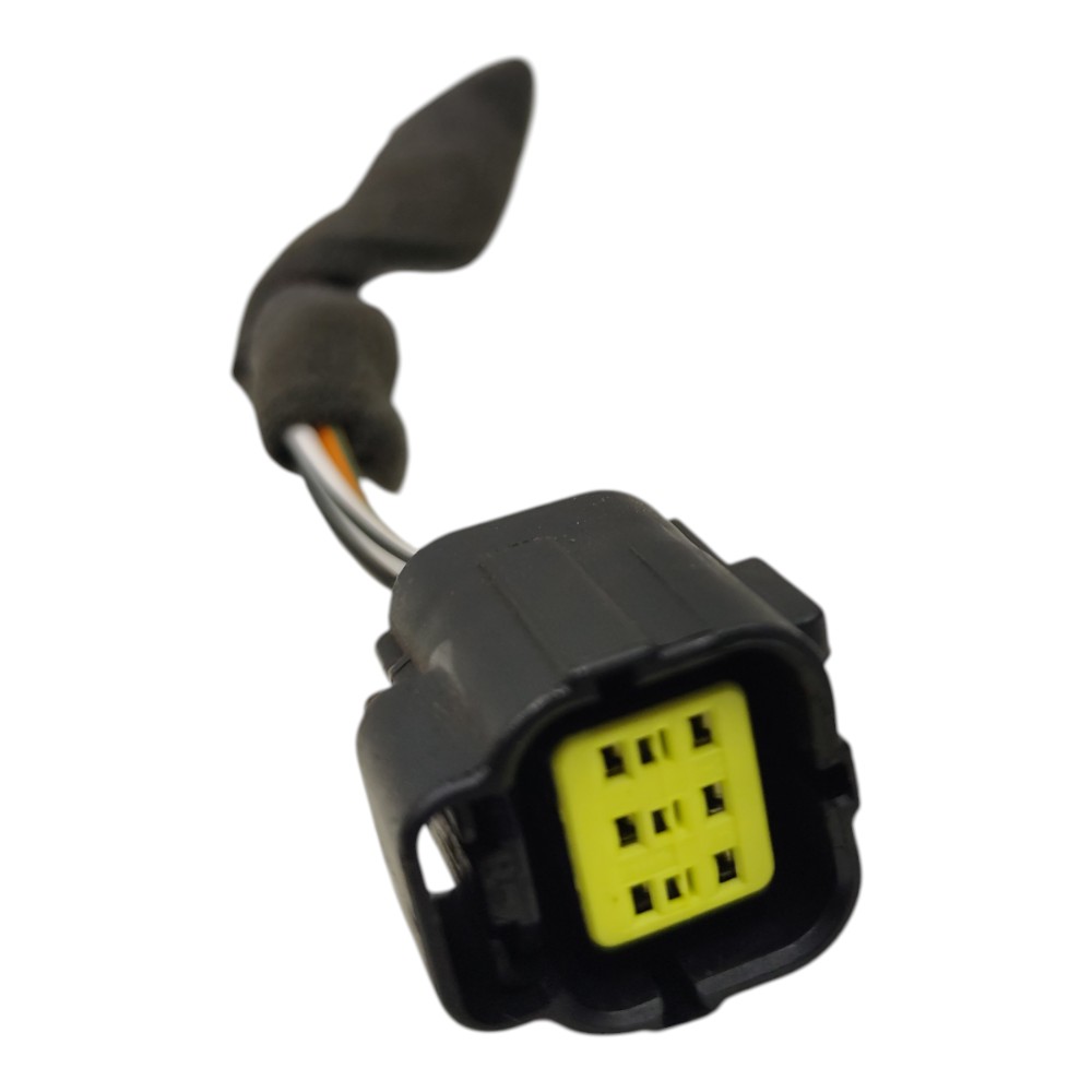 Plug conetor fechadura porta dianteira esquerda fiat argo 24 4
