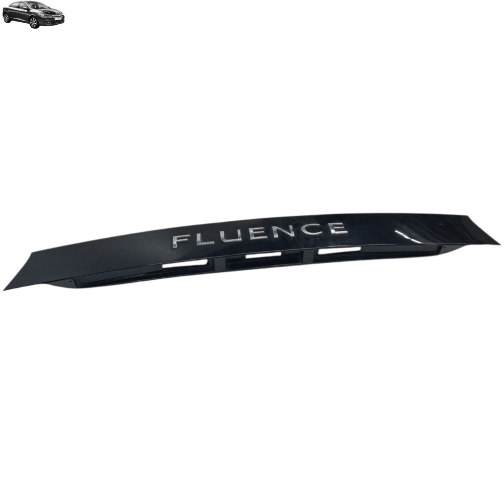 Friso Aplique Luz Placa Tampa Traseira Renault Fluence 2013