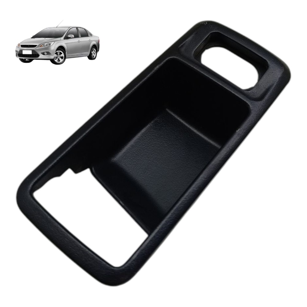 Moldura Maçaneta Interna Lado Direito Ford Focus 2011 2012 Preto Dianteira/traseira 1