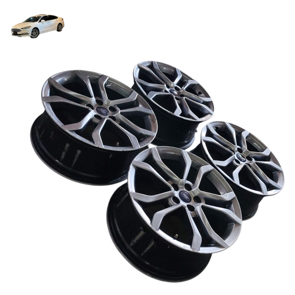 Jogo Roda Liga Leve Aro 18 5×108 Ford Fusion 2019 2018 2017 1