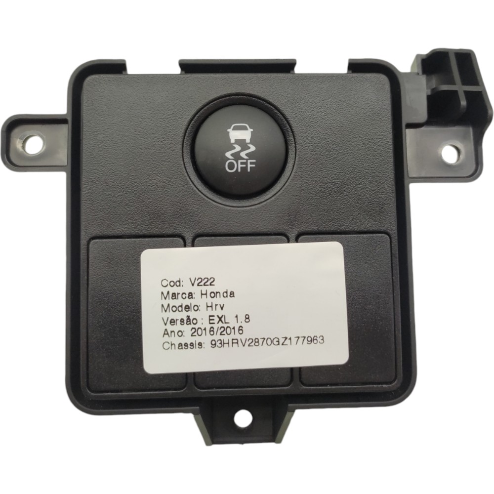 Botão Controle Tração Honda Hrv 2015 2016 2017 2018 1