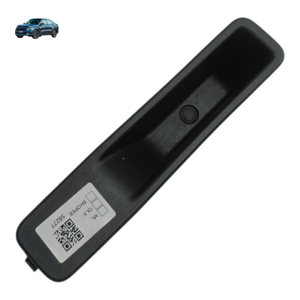 Puxador Porta Traseira Esquerda Citroën Basalt 2025 2024 Preto Traseira 1