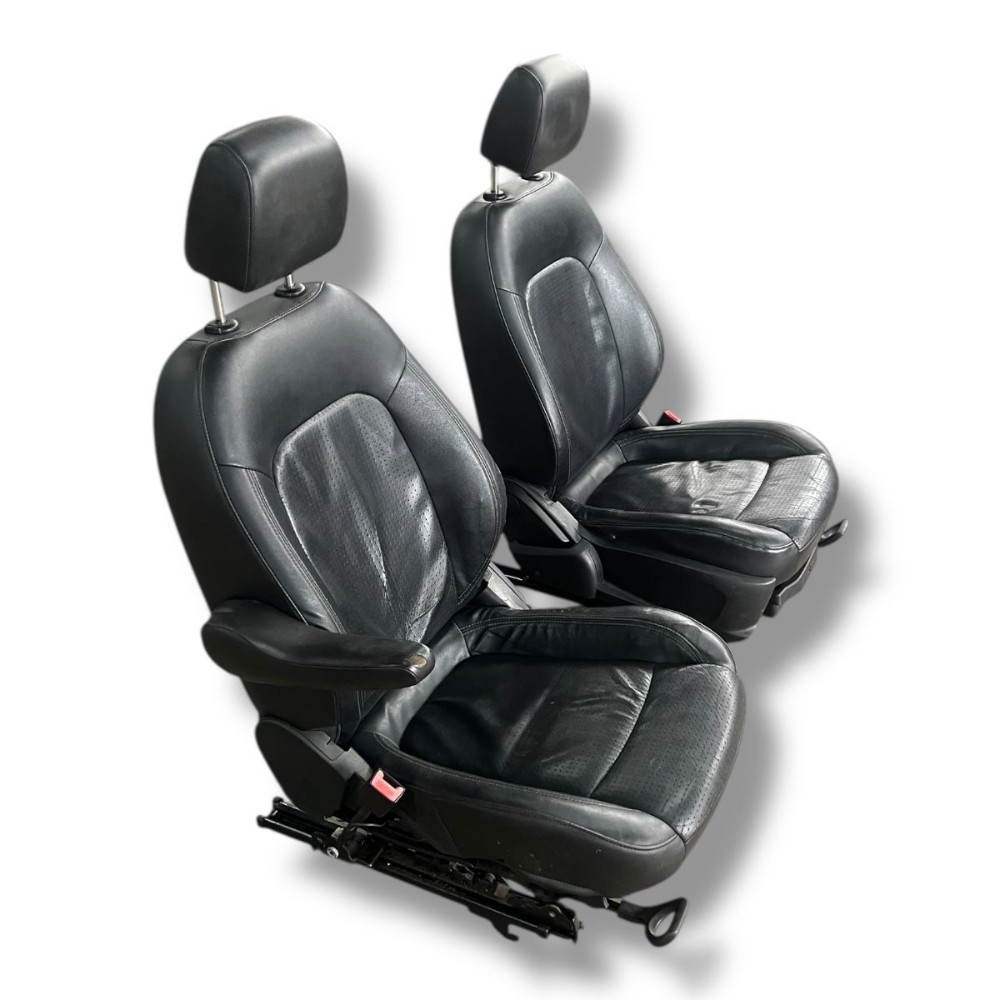 Par banco dianteiro couro GM Sonic 2012 2013 2014 5
