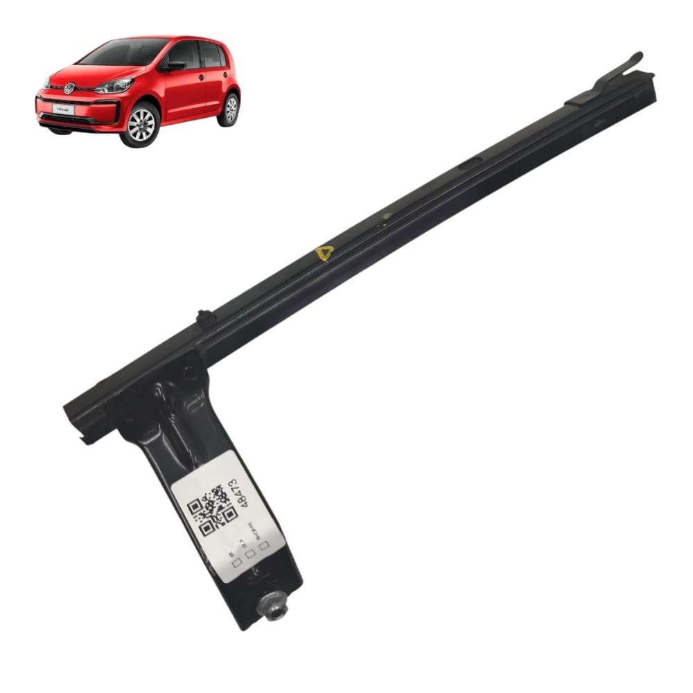 Guia Vidro Porta Dianteira Esquerda Vw Up 2014 2015 2016 17 Preto 1