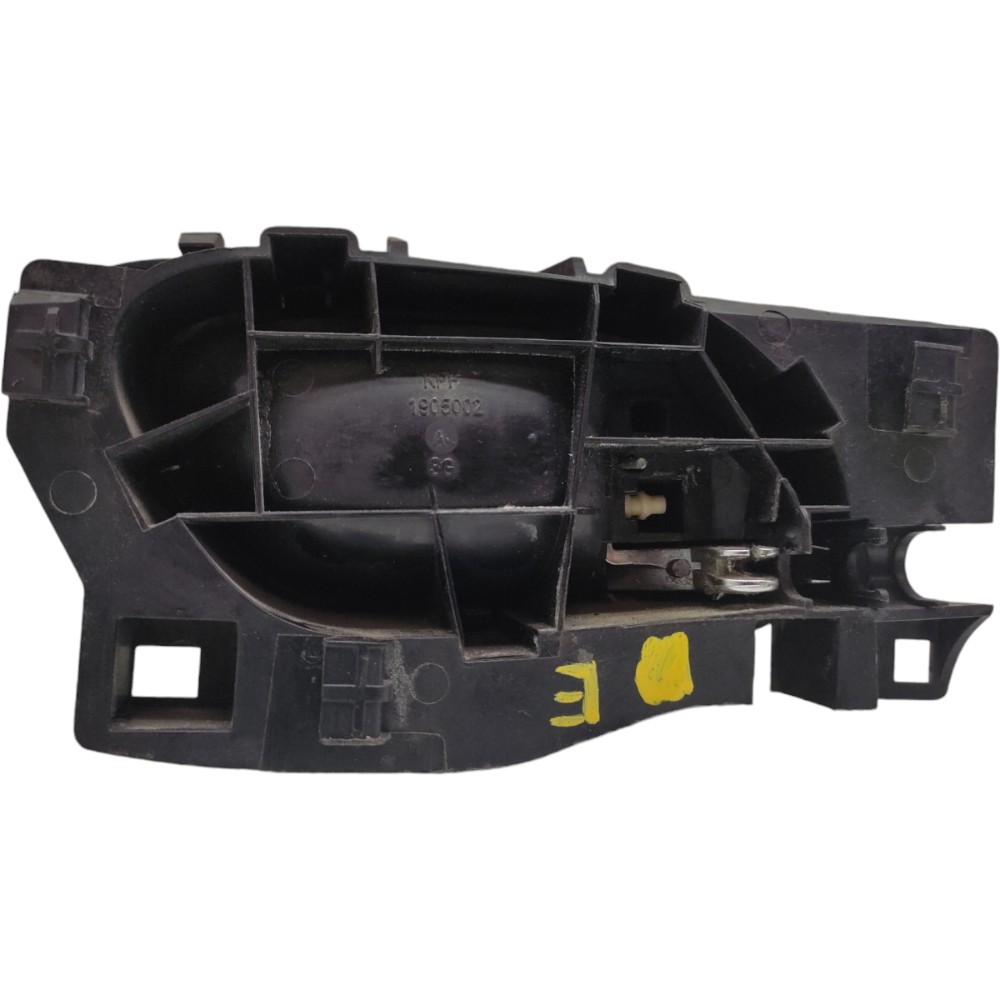Maçaneta Interna Lado Esquerdo Citroen C3 Aircross 2011 2012 Preto Dianteira/traseira 3