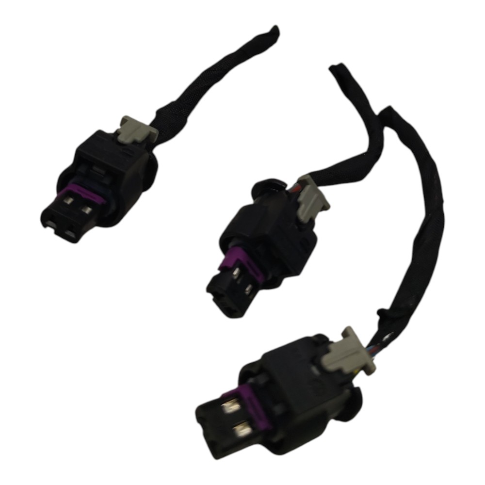 Jogo Plug Conector Bico Injetor Citroen Basalt 1.0 3cc 2025 2