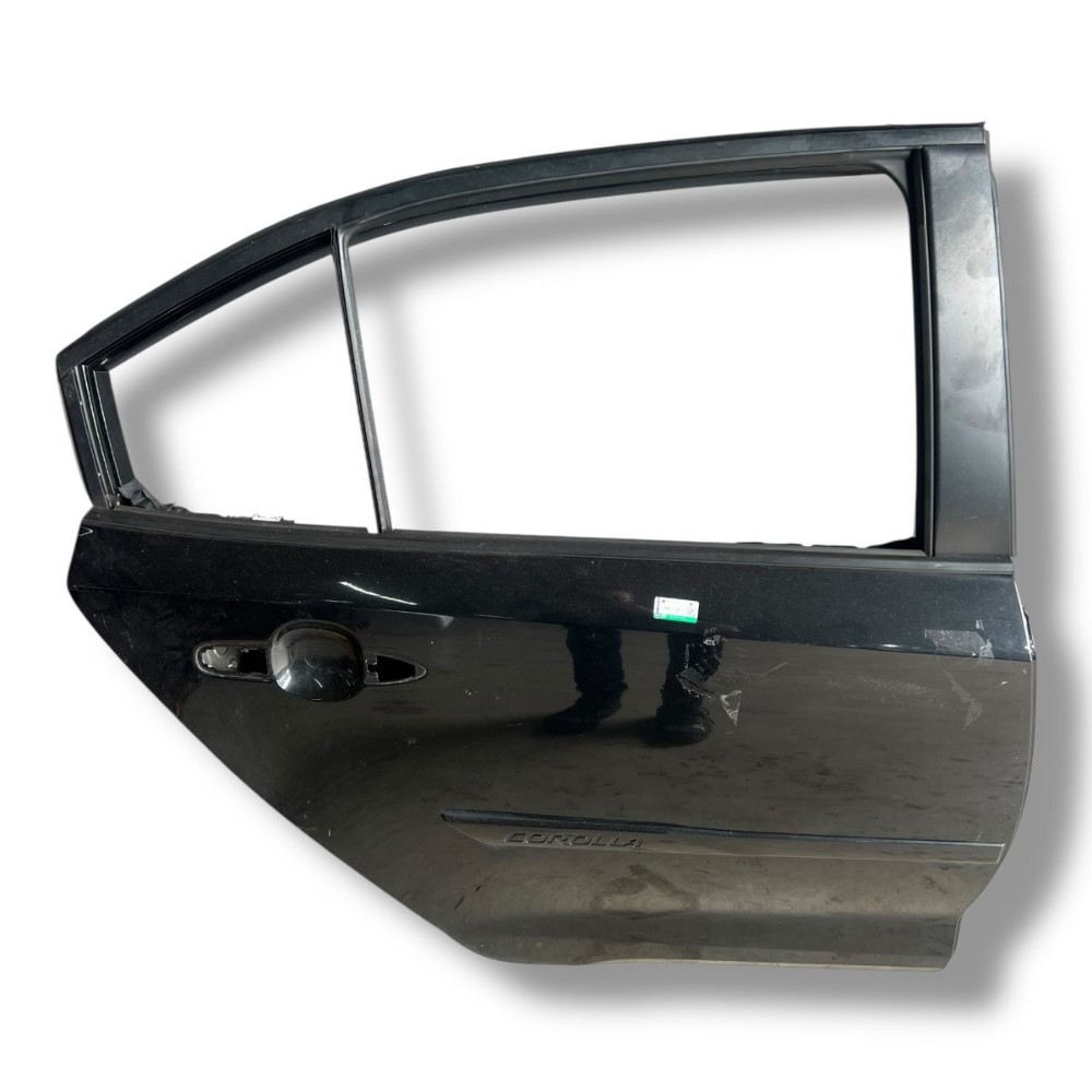 Porta Traseira Direita Toyota Corolla Xei 2020 2021 2022 23 – Traseira – Direita – Preto 2