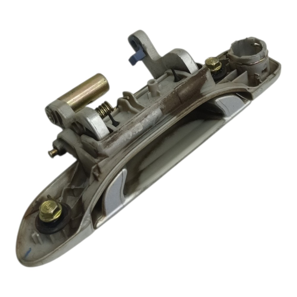 Maçaneta Externa Dianteira Direita Honda Fit 2003 2004 2005 Prata Dianteira 4