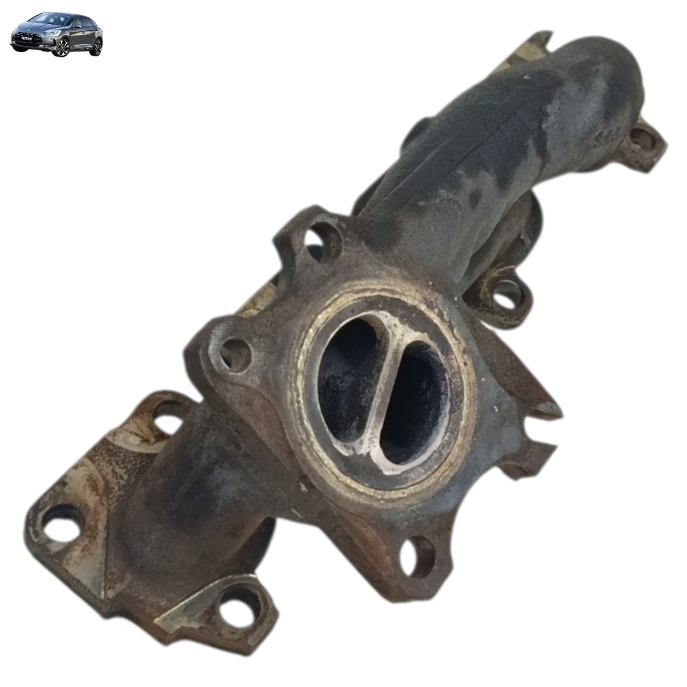 Coletor escape citroen ds5 1.6 16v thp 2012 2013 2014 2015