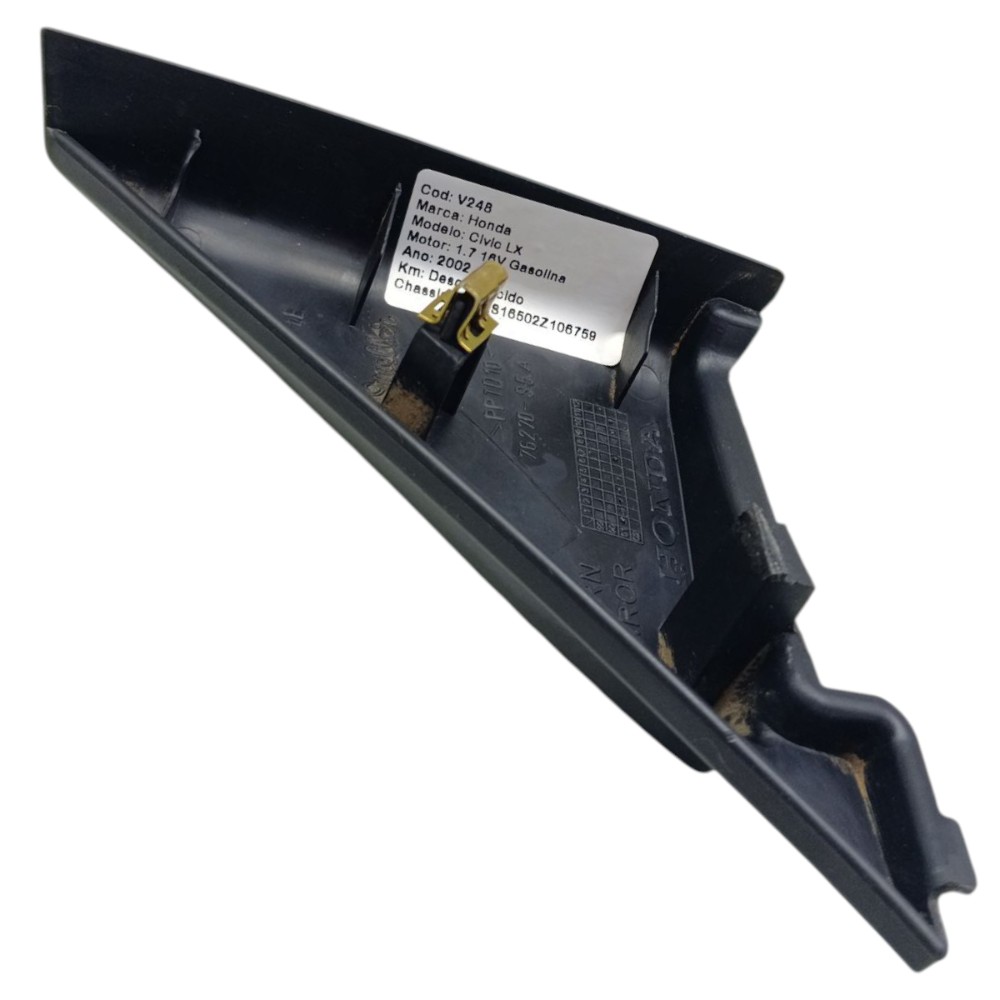 Acabamento Interno Retrovisor Esquerdo Honda Civic G7 2002 4