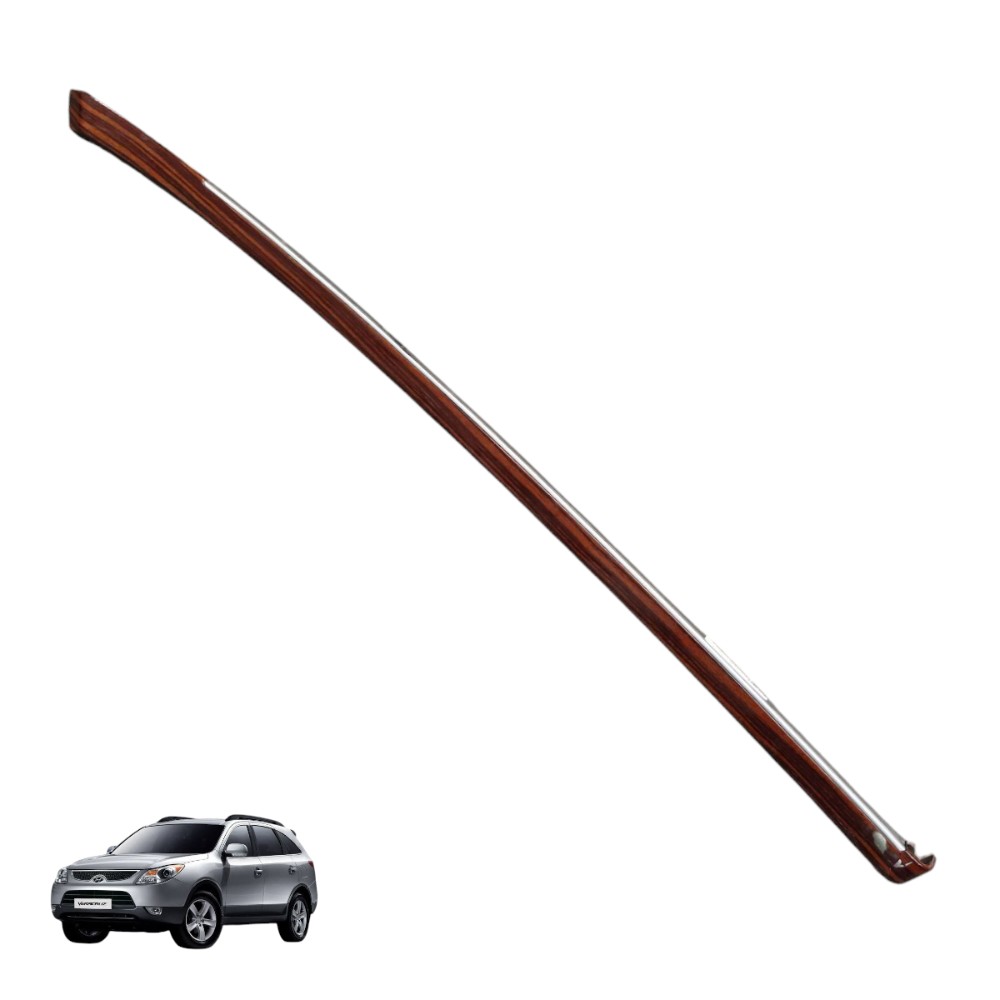 Moldura Interna Porta Dianteira Direita Hyundai Veracruz 08 Marrom 1