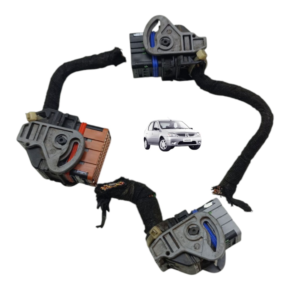 Jogo conector módulo injeção Renault Logan 1.0 16v 2008 2009 1