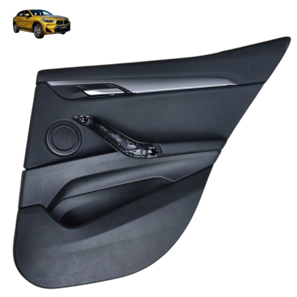 Forro Porta Traseira Direita Bmw X2 F39 2018 2019 20 Com Led Preto 1