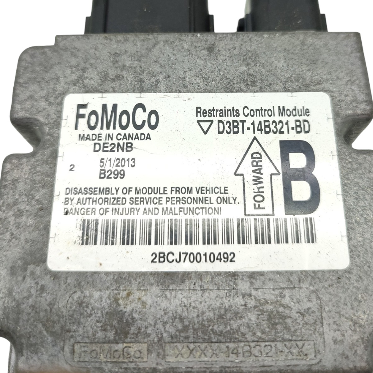 Módulo N D3bt14b321bd Ford New Fiesta 2013 2014 2015 2016 4